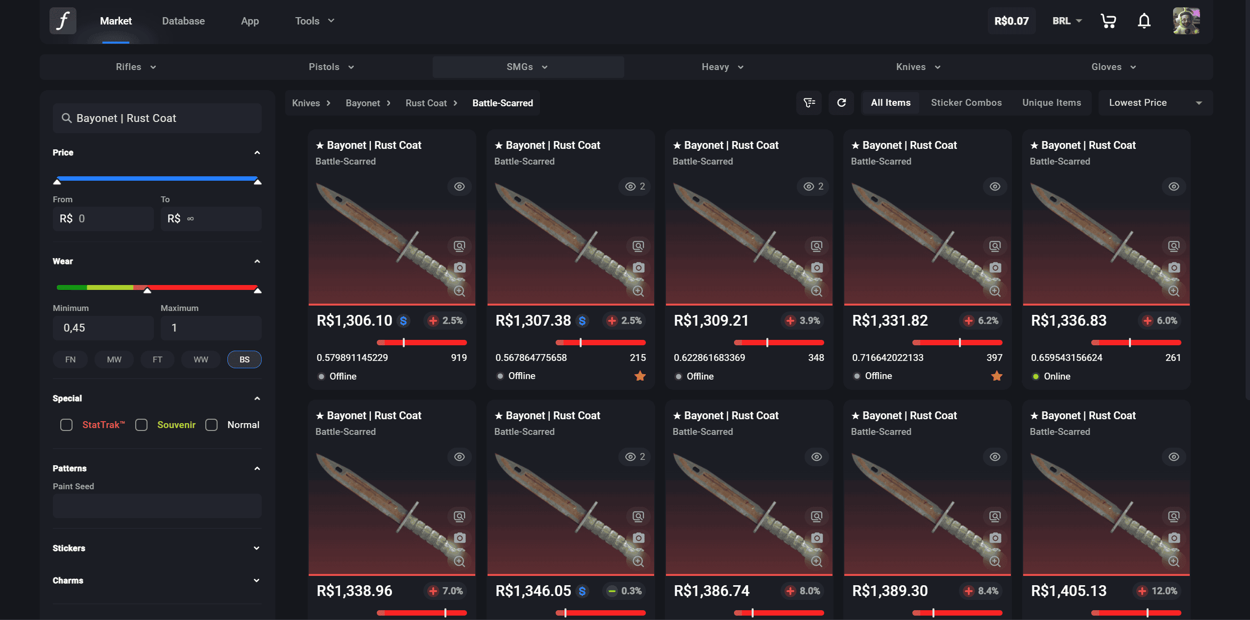 Bayonet - CSfloat